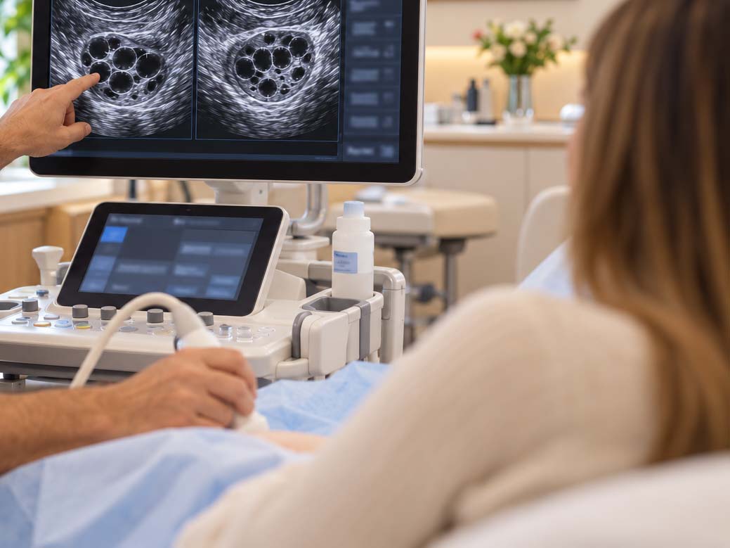 Ultrazvučna procena ovarijalne rezerve i antralnih folikula tokom IVF pripreme