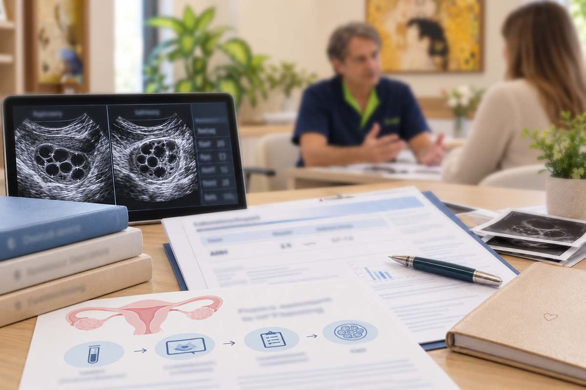 Ovarijalna rezerva, AMH nalaz i procena antralnih folikula pre IVF postupka